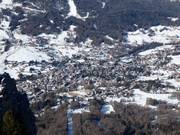 View of Cortina d'Ampezzo