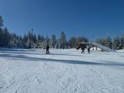 Wide and gentle slope