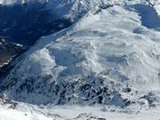 View of the Sportgastein ski area