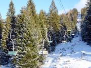 Hirscheckbahn - 2pers. Chairlift (fixed-grip)
