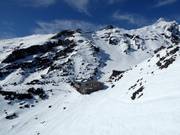 Mountain hut in the ski area