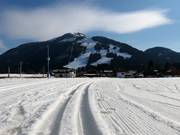 Cross-country trails in Kaiserwinkl near the Hochkössen ski area