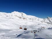 View of the Zugspitze from the Wetterwandeck chairlift