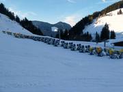 Snow cannon storage in Söll