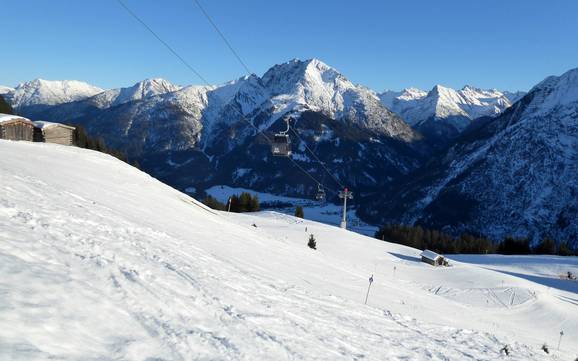 Best ski resort in the Naturpark Lechtal – Test report Jöchelspitze – Bach