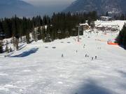 Easy slope at the Kreuzwankl-Ski-Express