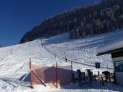 Powder tracks at the Rinnerlift