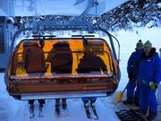 Friendly staff are available at the lifts.