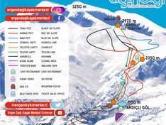 Trail map Ergan Dağı