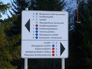 Clear signposting at Zwölferkopf