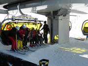 Attentive staff at the chairlifts