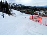 Special slope for slow skiing