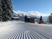 First-class slope grooming in Filzmoos