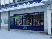 Well-maintained ticket area