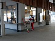 Friendly ticket office staff