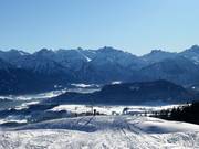 View from the summit towards Oberstdorf