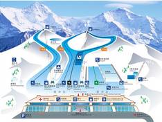 Trail map Tianshan Tianchi
