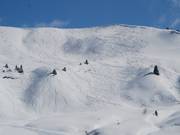 In the ski area of Praz sur Arly