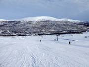 Wide slopes at Storkläppen