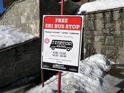 Free ski bus in Santa Caterina