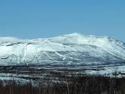 View of the Abisko ski area