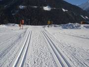 Well-groomed cross-country trail in Kals