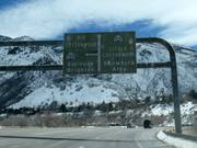 Junction into Big Cottonwood Canyon