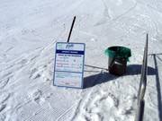 Information board at the entry