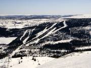 View from Valsfjell across to the Blabaerfjell lift