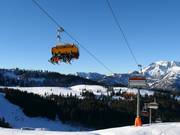 Edtalmbahn - 6pers. High speed chairlift (detachable) with bubble and seat heating