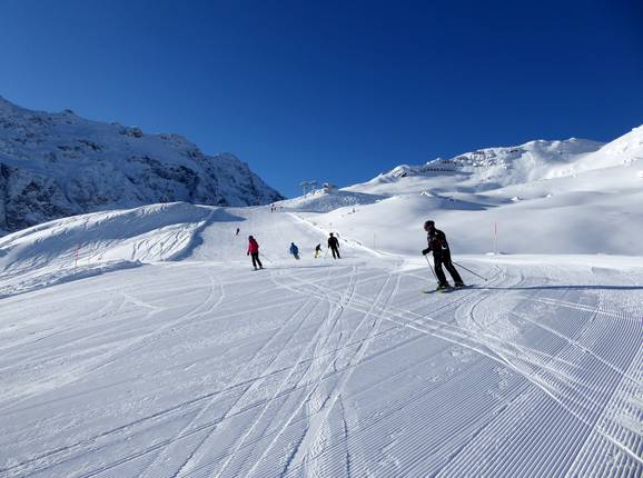 Perfect for beginners is the Gargellner Köpfle run