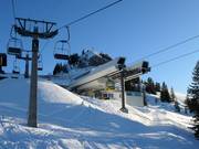 Mountain station below the Neunerköpfle