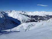 Black slope at the Leppleskofelbahn