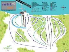 Trail map Eastlink Park – Whitecourt