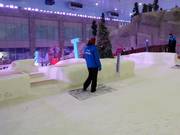 The staff is always present in the family and children's area.