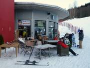 Leuchtturm Bar at the valley station in Götzens