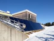 Photovoltaic system at the mountain station