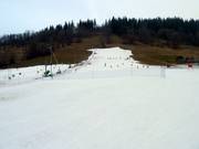 View of the U Gruloka ski slope