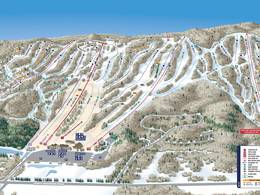 Trail map Granite Peak at Rib Mountain State Park