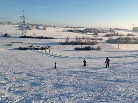 Ski resorts for beginners in the Swabian Jura (Schwäbische Alb) – Beginners Halde – Westerheim