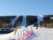 Attractive slope at the Söderåsen Express in Lindvallen