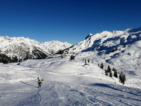 Alpenregion Bludenz: size of the ski resorts – Size Sonnenkopf – Klösterle