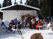 Bar at the summit near Hotel Kramolin