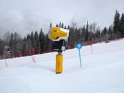 High-performance snow cannon in Jahorina