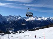 Prui-Clünas - 6pers. High speed chairlift (detachable) with bubble