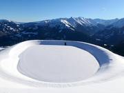 Snowmaking pond at Horberg