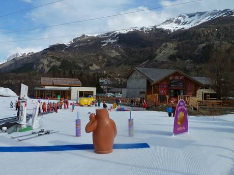 Family ski resorts Cottian Alps – Families and children Serre Chevalier – Briançon/Chantemerle/Villeneuve-la-Salle/Le Monêtier-les-Bains