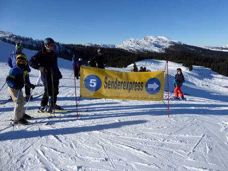 Salzburger Saalachtal: orientation within ski resorts – Orientation Almenwelt Lofer