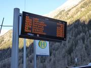 Comprehensive ski bus network