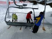 The friendly staff will assist you when boarding.